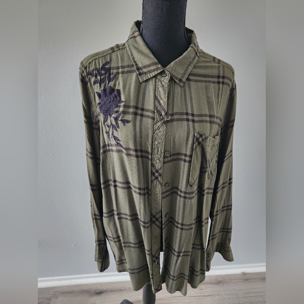 Green flannel